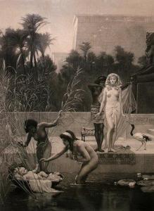 JOSEY Richard 1841-1906,"The Finding of Moses",Rosebery's GB 2011-12-13