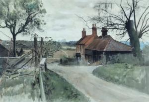 JOSSET Lawrence 1910-1995,Kentish Landscape,Canterbury Auction GB 2021-10-02