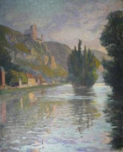 JOURDAN Jacques J 1880-1916,Les Andelys, vallee de la Seine,Deburaux & Associ FR 2010-06-05