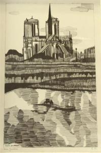 JOURDAN Louis 1872-1948,Notre-Dame de Paris,Baron Ribeyre & Associés FR 2018-05-28