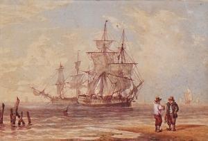 JOY John Cantiloe 1806-1866,Colliers in a light breeze,Bellmans Fine Art Auctioneers GB 2021-10-12