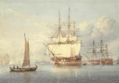 JOY John Cantiloe 1806-1866,HMS Cornwallis lying moored off Sheerness at the m,Bonhams GB 2017-10-18