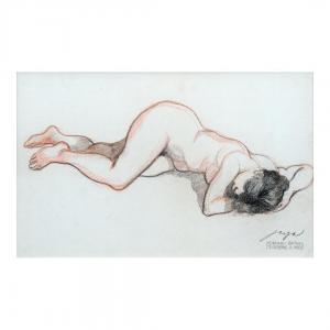 JOYA José 1931-1995,Female Nude,1985,Leon Gallery PH 2024-04-20