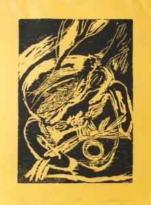JUAREZ Roberto 1952,BOY WITH BIRD (BLACK),1983,Ro Gallery US 2024-01-01