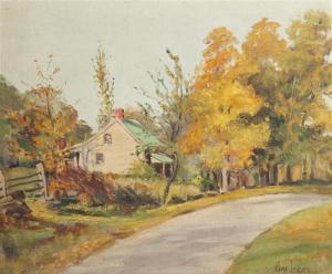 JUDSON Alice 1876-1948,Landscape with a Cottage,Hindman US 2012-02-22