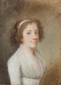 JUEL Jens 1745-1802,Portrait of a young woman,Bruun Rasmussen DK 2023-02-13