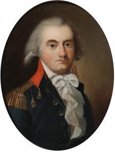 JUEL Jens 1745-1802,Portrait of Georg Conrad Kaas (1762–1808),Bruun Rasmussen DK 2023-11-06
