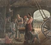 juillerat robert 1907-1970,Die Maisarbeiter.,Dobiaschofsky CH 2006-11-01