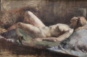 JULIEN D,Reclining Nude,Bamfords Auctioneers and Valuers GB 2020-06-17