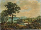JULIN Johan Fredrik 1798-1843,A summer landscape in Sweden,Palais Dorotheum AT 2024-03-28