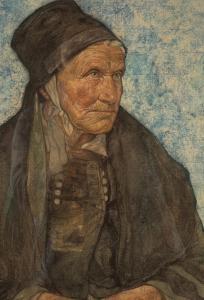 JUNGMANN Nico Wilhelm 1872-1935,Portrait of an Old Lady,Simon Chorley Art & Antiques GB 2023-02-14