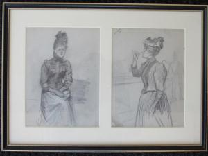 Jupp George Herbert 1869-1942,Victorian ladies,1885,TW Gaze GB 2017-07-29