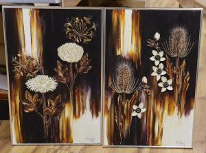 JURY Margaret Jean,floral compositions (2 works),Gorringes GB 2023-09-04