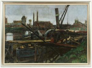 JUSTE estelle 1894-1962,Industriehafen,1920,Von Zengen DE 2020-06-12