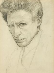 JUSTITZ Alfred 1879-1934,Portrait of a Man,Palais Dorotheum AT 2014-09-20