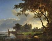 KÜHNEN Pieter Lodewijk 1812-1877,Sonnenaufgang am See.,Neumeister DE 2004-09-22