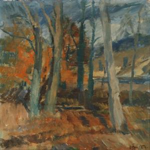 KAALUND JØRGENSEN Martin 1889-1952,Two forest scenes,Bruun Rasmussen DK 2015-05-18