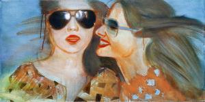 KABALA Justyna 1981,Lesbian girls,2008,Polwiss Art PL 2010-09-13