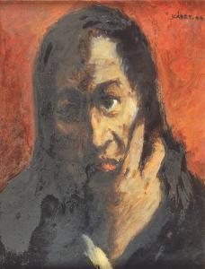 KABAT Josef 1904-1967,Muž s podepřenou hlavou,1944,Art Consulting CZ 2002-09-29