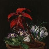 KABELL Elisa,Flowers in a pot,1857,Bruun Rasmussen DK 2013-05-20
