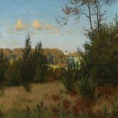 KABELL Ludvig 1853-1902,Autumn landscape near Fredensborg,Bruun Rasmussen DK 2015-01-05