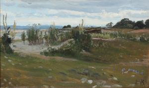 KABELL Ludvig 1853-1902,Landscape,Bruun Rasmussen DK 2024-01-22