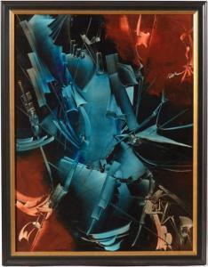 KABLAT José 1908-1980,Composition abstraite,Art Richelieu FR 2016-01-26