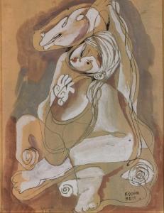 KADAR Bela 1877-1956,Figure and Horse,William Doyle US 2024-04-24