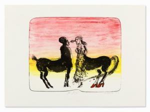 KADEN Sigfried 1945,Two Centaurs,1993,Auctionata DE 2016-02-25