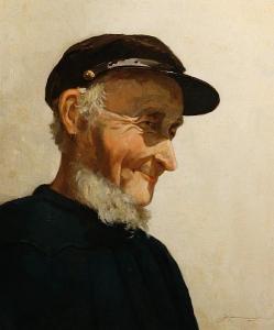 KAEMMERER Johan Hendrik 1894-1970,Portrait of a fisherman,Bonhams GB 2010-01-19