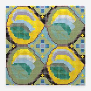 KAGAN VLADIMIR 1927-2016,Square Mosaic Tabletop,1960,Freeman US 2023-01-25