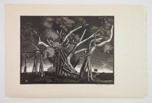 KAGY Sheffield Harold 1907-1989,Banyan Tree,1933,Rachel Davis US 2020-08-22