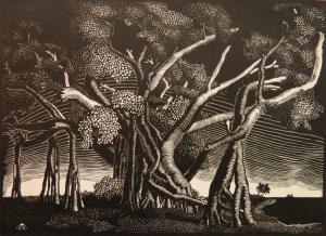 KAGY Sheffield Harold 1907-1989,Banyan Tree,Rachel Davis US 2017-06-10