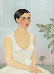 KAHLO Frida 1907-1954,Portrait of Cristina, My Sister,1928,Christie's GB 2023-11-09