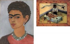 KAHLO Frida 1907-1954,Self-Portrait with Curly Hair,1935,Christie's GB 2003-11-18