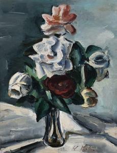 KAHN Leo 1894-1983,Flower Vase,Montefiore IL 2022-02-22