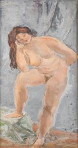 KAHN Leo 1894-1983,Nude,Tiroche IL 2022-03-13
