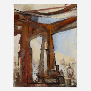 KAHN Max 1904-2005,The Bridge,1958,Toomey & Co. Auctioneers US 2023-04-19