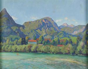 KAHRER Max 1878-1937,Flusslandschaft,Palais Dorotheum AT 2023-11-07