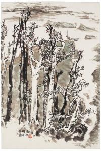 KAI Lin 1924-2006,Forest,1981,Christie's GB 2019-09-10