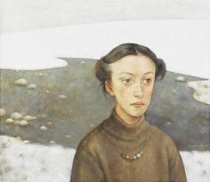 KAILIN Zhao 1961-2023,Utan titel,1993,Stockholms Auktionsverket SE 2016-12-06