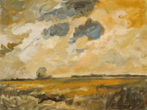 KAINDL Franz 1932,Der gelbe Himmel,2010,im Kinsky Auktionshaus AT 2023-06-22