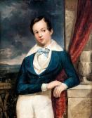 KAISER Alexander 1819-1872,Portrait of a youth,1840,Nagyhazi galeria HU 2020-12-01