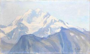 KAISER Edouard 1892-1957,Paysage de montagne,1915,Cannes encheres, Appay-Debussy FR 2020-10-10