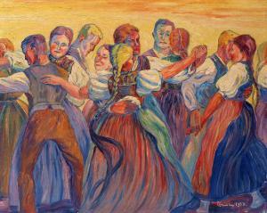 KAISER F,Junge tanzende Bauernpaare,1933,Bloss DE 2015-10-05