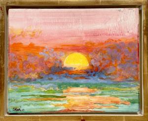 KAISH Luise Clayborn 1925-2013,Sunset,David Lay GB 2023-07-30