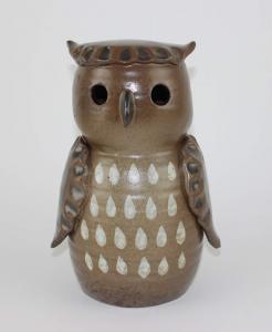 KAKINUMA Tommy,An owl, having a brown glaze,Maynards CA 2019-05-03