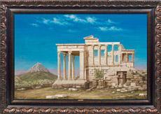 KALDERACH ALEX 1880-1965,Ansicht von der Akropolisin Athen,1901,Schloss DE 2011-05-14