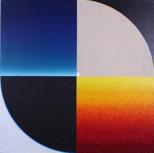 KALKHOF Peter,COLOUR & SPACE, THE CENTRE CONSTELLATION,1975,Clark Cierlak Fine Arts 2022-07-09