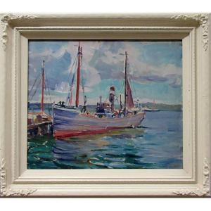 KALLMEYER Minnie 1882-1947,THE FREIGHT BOAT,Waddington's CA 2017-10-26